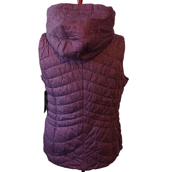 NEW Bagatelle Collection, 0X Quilted, Water Resistant Cold Weather Vest, Purple‎ - Picture 5 of 13
